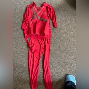 Kids Red Ninja Costume